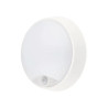 Plafón LED Exterior 10W 1000Lm CCT (Tonalidad Luz Regulable) 3000-4000-6500ºK  Detector Proximidad IP65 Acabado Blanco