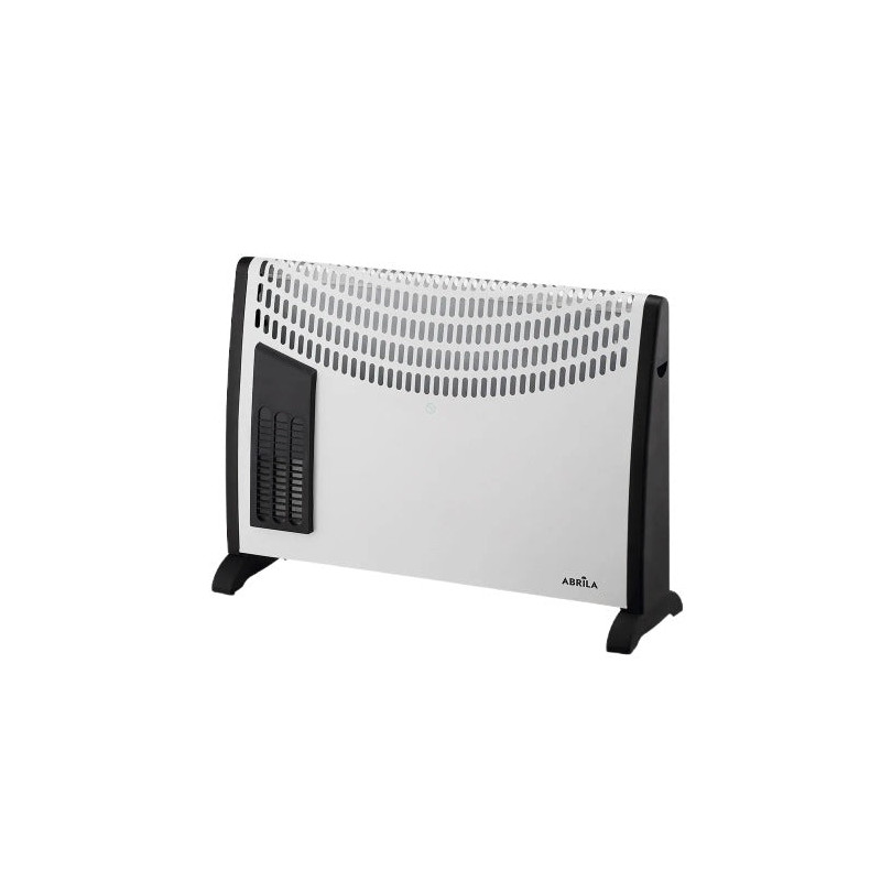 Convector Falla 2000w Blanco 3 Potencias Funcion Turbo Protección Sobrecalentamiento, Asa, Termostato Regulable 48x68,5x20cm