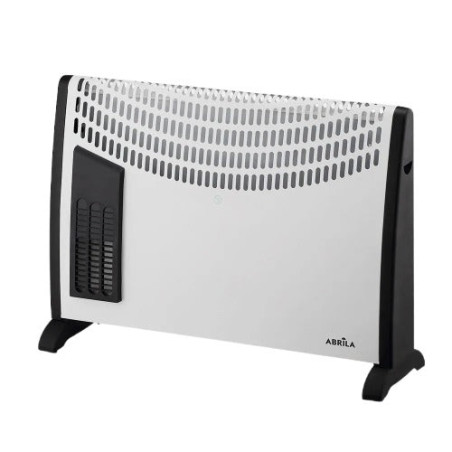 Convector Falla 2000w Blanco 3 Potencias Funcion Turbo Protección Sobrecalentamiento, Asa, Termostato Regulable 48x68,5x20cm