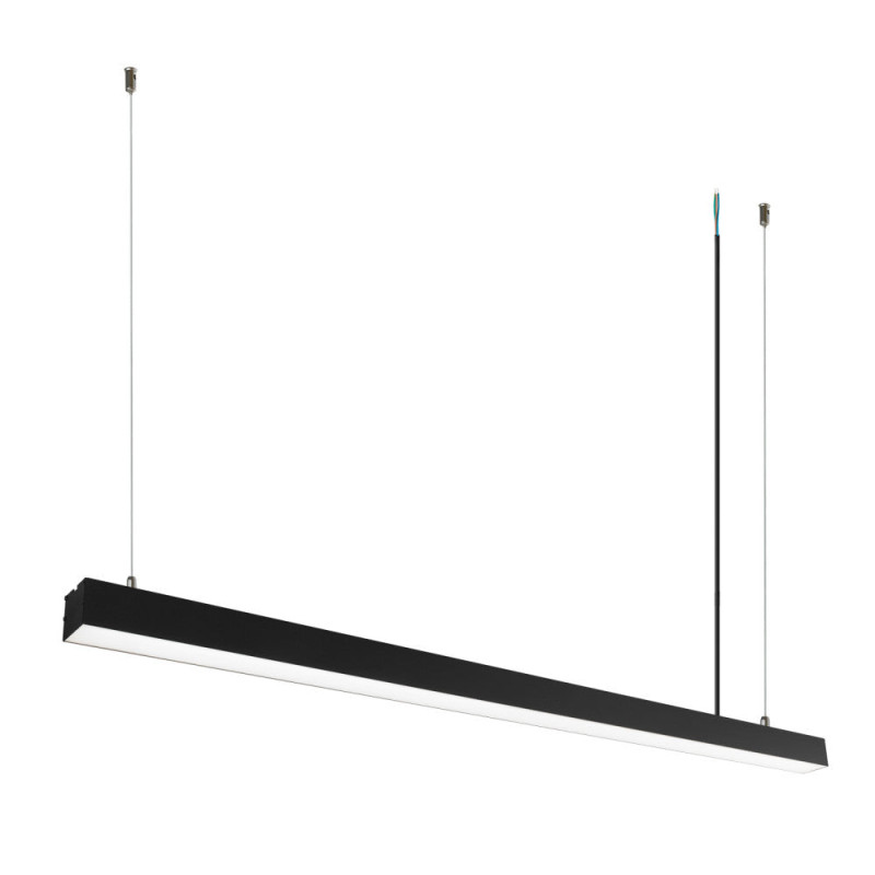 Luminaria Lineal LED Philips 2835 120Cm CCT (Tonalidad Luz Regulable) 40W 6000Lm IP40 Acabado Negro Superficie/ Suspendida