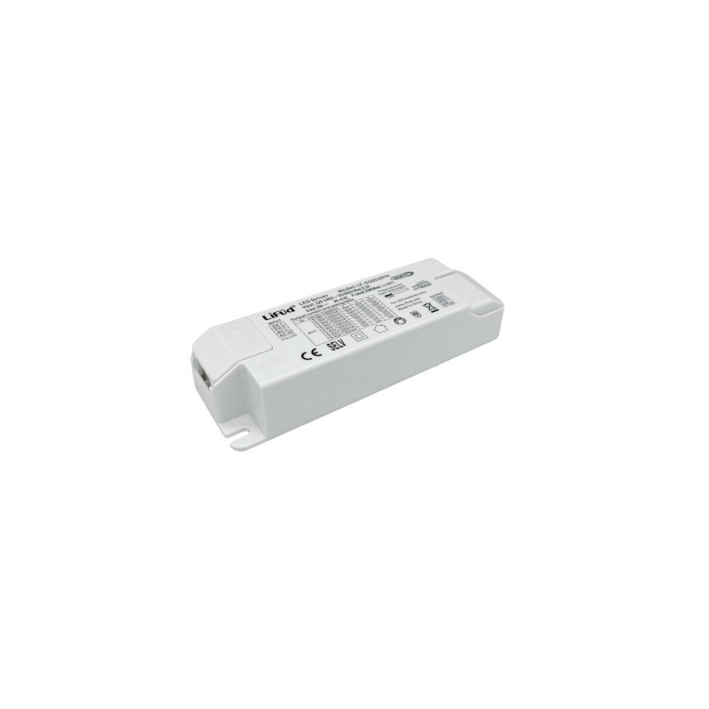 Driver Lifud Regulable DALI 30W Entrada 220-240V Salida 9-42VDC Flicker Free DIP Switch