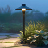 Baliza LED Exterior  "Oldenburg" 54Cm 7W 220VAC 3000ºK Negro