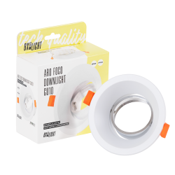 Aro Foco Downlight  Circular GU10 Ø99Mm - Blanco  [BX3-GU10_RING-006]