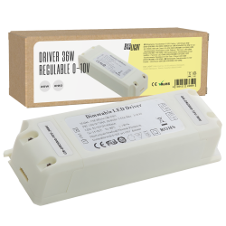 Driver CM-36VAaDR Pot.36W V Out 50-76VDC 600 mA Clase II 0-10V [BX3-DRDIM0-10V-36W]