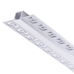 Perfíl de Aluminio para Empotrar Escayola/Pladur Tira Led 9mm  - 1M [BX3-PA-639-1M]