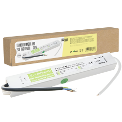 Transformador -  Fuente de Alimentación AC/DC -  Convertidor AC/DC 230 VAC/12VDC -  30W IP67  [BX3-NK-TR-12VDC30EIP]