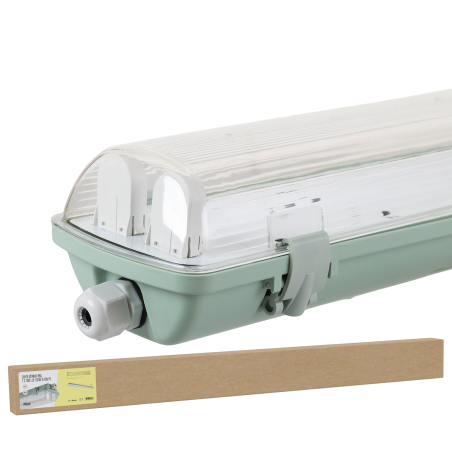 Luminaria Estanca -  Pantalla Led IP65 tubo Led 2x36W 1200mm  [BX3-CX-YH4236T]