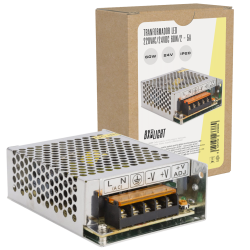Transformador -  Fuente de Alimentación AC/DC -  Convertidor AC/DC - 220VAC/24VDC 60W/2 - 5A IP20 [BX3-TR-IP25-60W-24V]