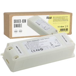 Driver CM-48VADDR-EMI Pot.40W V Out 50-76VDC 600 mA Clase II DALI [BX3-DALI-48W]