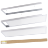 Marco Instalación Superficie Panel Led 1200x300 [BX3-M-P-1200300]