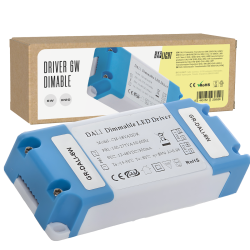 Driver CM-6VADDR Pot.6W V Out 12-48VDC 300 mA Clase II DALI [BX3-DALI-6W]