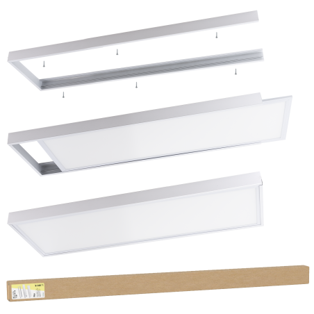 Marco Instalación Superficie Panel Led 1200x600 [BX3-M-P-1200600]
