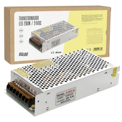 Transformador -  Fuente de Alimentación AC/DC -  Convertidor AC/DC - 220VAC/24VDC 200W 6 - 5A IP20 [BX3-MPS-200W24V]