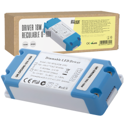 Driver CM-18VAaDR Pot.18W V Out 12-48VDC 300 mA Clase II 0-10V [BX3-DRDIM0-10V-18W]