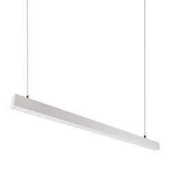 Luminaria Lineal Enlazable LED 30W 3,000Lm 120Cm CCT (Tonalidad Luz Regulable) Driver Lifud Superficie/ Suspendida