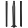 Columna Farola 3M Desmontable Negro