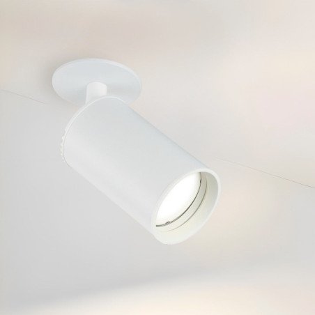 Dowlight GU10 blanco (sin Bombilla)  [LUM-RGU10-W]