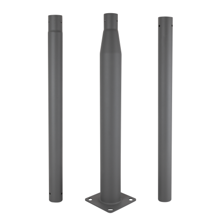 Columna Farola 3M Desmontable Gris