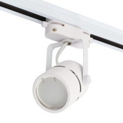 Foco de Carril GU10 - Acabado Blanco