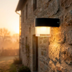 Aplique LED Solar Panel 0.5W Batería 3,7V IP65