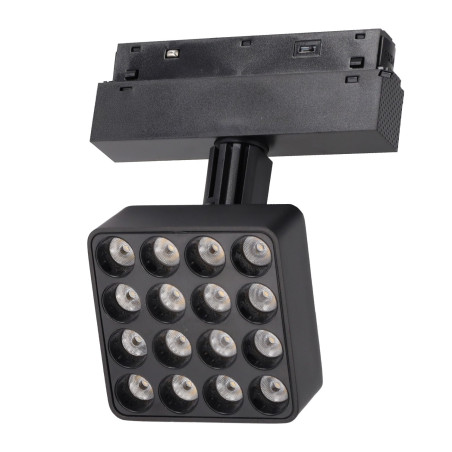 Luminaria LED Magnética para Carril 16W 97x97mm 90Lm/W CCT (Tonalidad Luz Ajustable)