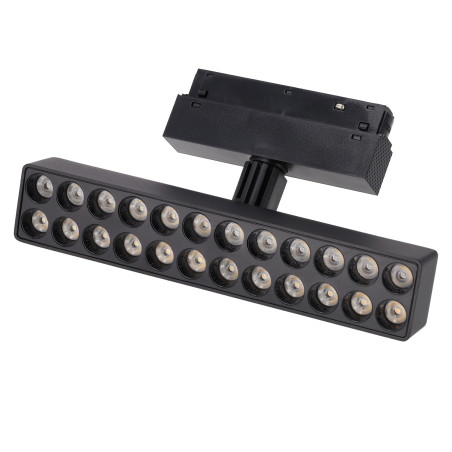 Luminaria LED Magnética para Carril 24W 222mm 90Lm/W CCT (Tonalidad Luz Ajustable)