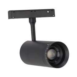Luminaria LED Magnética para Carril 15W 15-60º 55x120mm 90Lm/W LED Bridgelux CCT (Tonalidad Luz Ajustable)