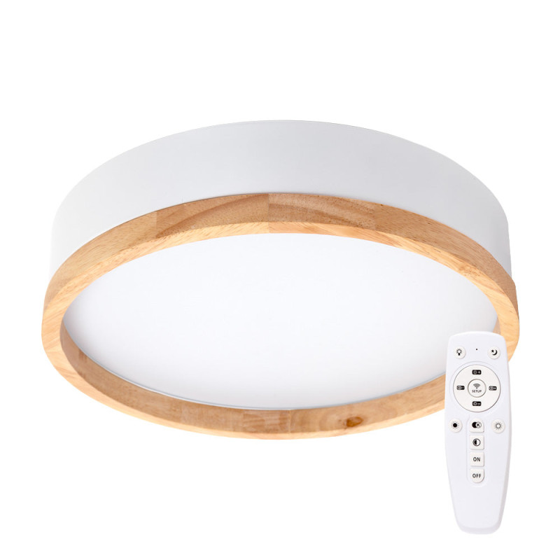 Plafón LED 27W 2.700Lm Redondo BiColor "Maria" CCT (Tonalidad Luz Regulable) 40.000H  [HO-CCT-LED05]