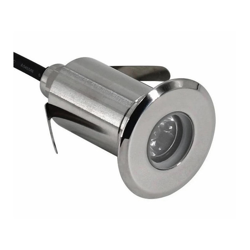 Foco LED Empotrable 3W 300Lm 12V DC 2700ºK IP67 50.000H