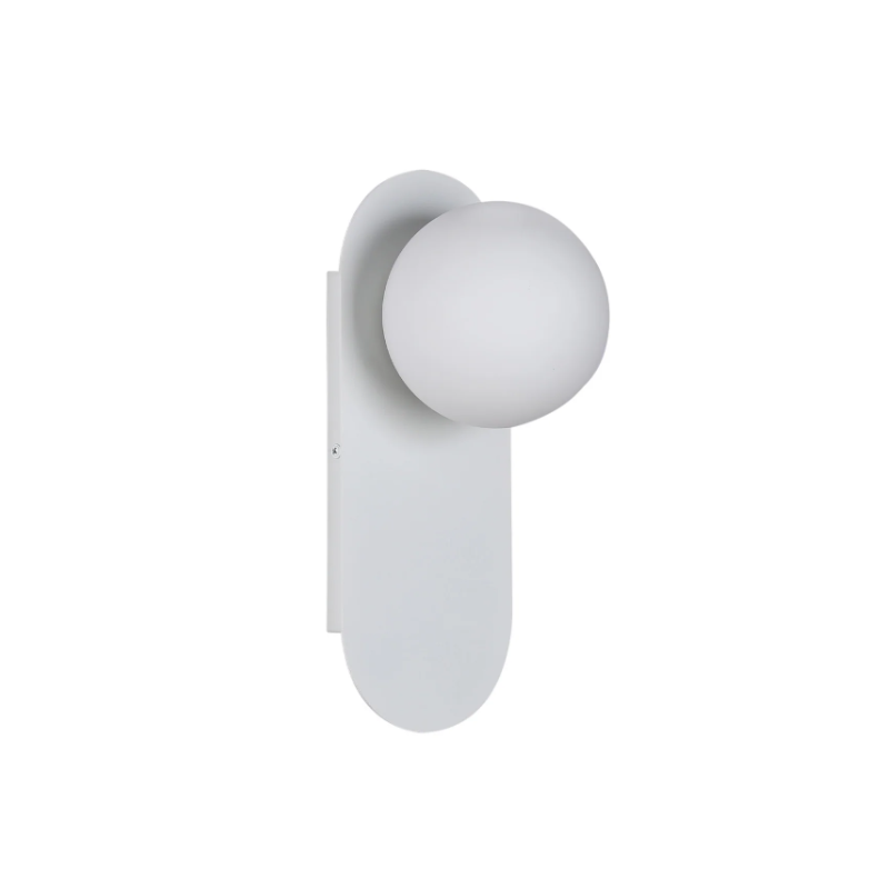 Aplique de pared bola cristal "Glow"