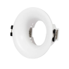 Aro downlight empotrable redondo GU10 "Virel"