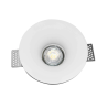 Aro downlight empotrable redondo de Escayola GU10 "Aurea"