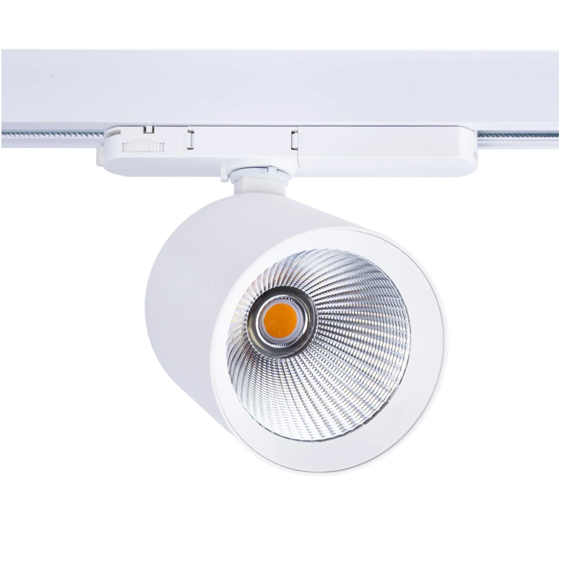 Proyector LED para carril trifásico 40W Carnicerías Driver Lifud Flicker Free