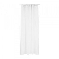 Cortina para Baño Polyester Blanca [E3-01785]