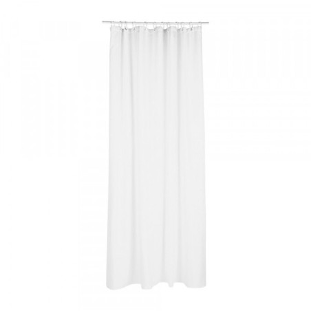 Cortina para Baño Polyester Blanca [E3-01785]