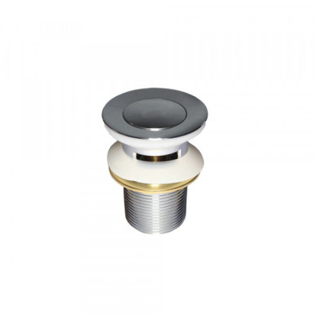 Valvula de Lavabo "Clic Clac" con Rebosadero [E3-01702