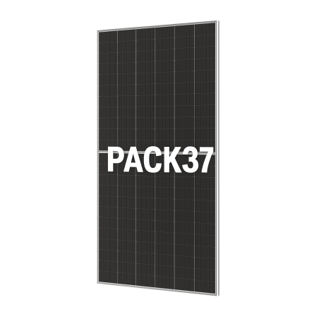 Pack 37 Mód. Fot. Hanersun 620W N-Type Bifacial 30mm