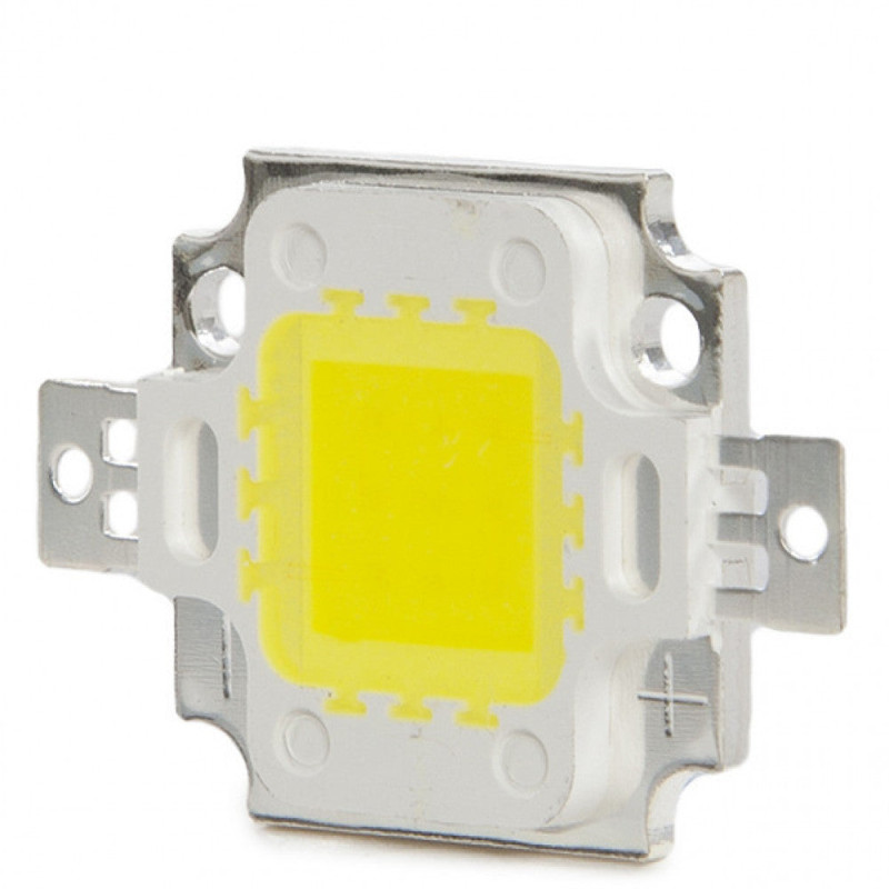 LED High Power 10W 1.000Lm 6000ºK COB30 50.000H  [CH-LED-10W-30MIL-CW]
