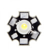 LED High Power 3W 220Lm 6000ºK 45X45 Disipador 50.000H  [CH-LED-3W-45MIL-D-CW]
