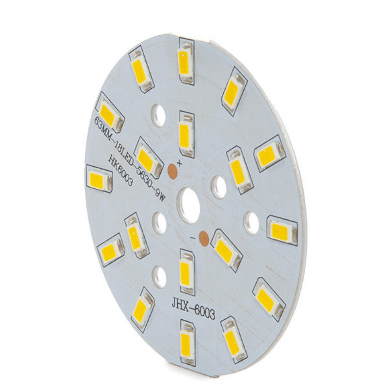 Módulo 9W 900Lm 6000ºK 18 LEDs Ø65Mm 50.000H  [CH-PCBA9W-CW]