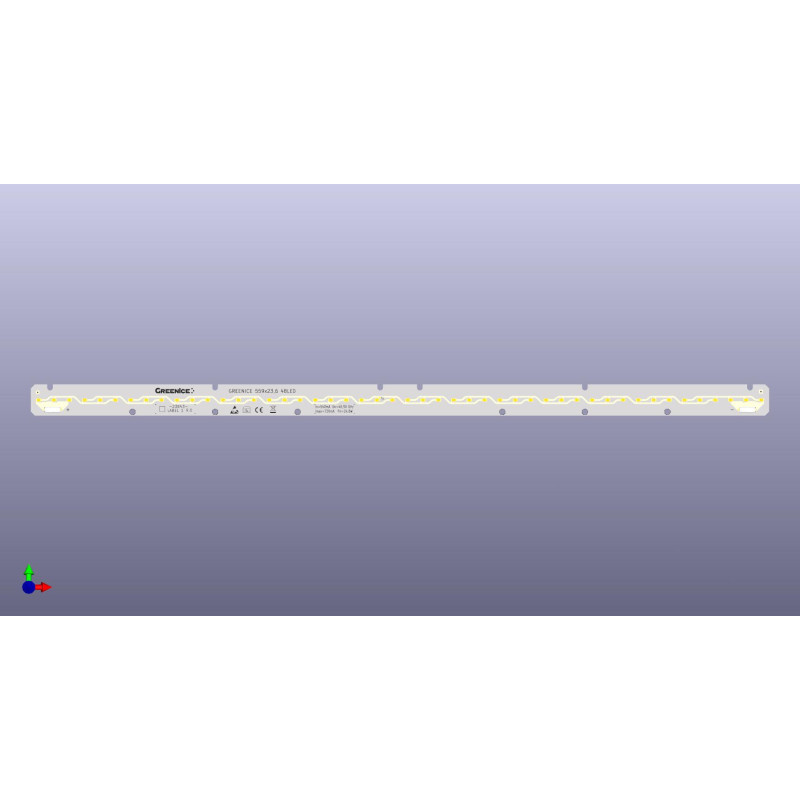 Módulo LED 559x23,6_48LED 4000K CRI80 L128-E5