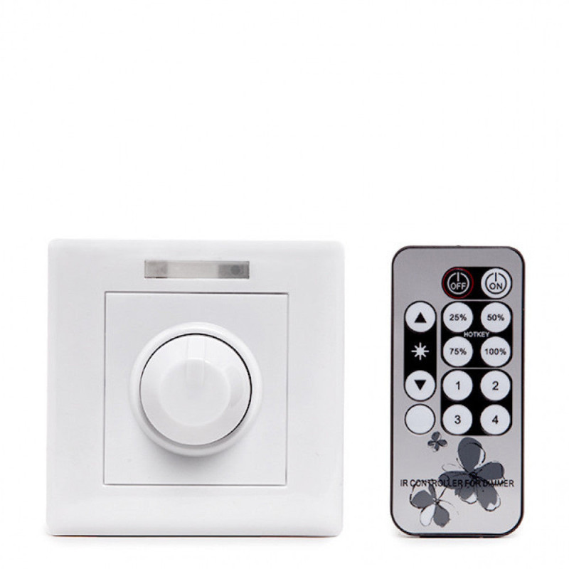 Dimmer LEDs 90-240VAC 0-100% 200W Mando a Distancia