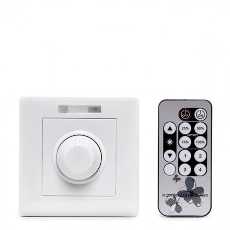 Dimmer LEDs 90-240VAC 0-100% 200W Mando a Distancia