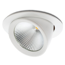 Foco Downlight LED 30W  3000Lm 4200ºK Orientable UGR17 50.000H  [JW-30W-G-W]