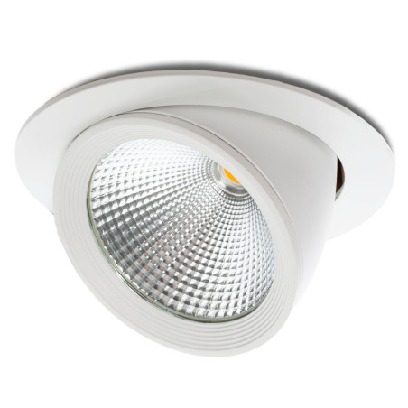 Foco Downlight LED 30W  3000Lm 4200ºK Orientable UGR17 50.000H  [JW-30W-G-W]