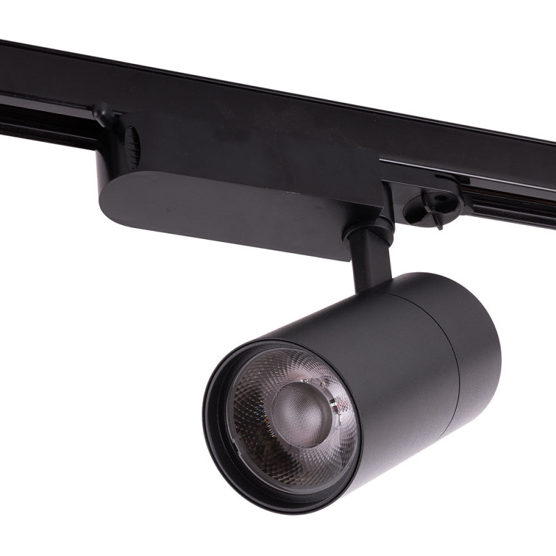 Foco Carril Trífasico LED 30W 2 700Lm CRI90 6000ºK 40 000H  [HO-FC-3F-30W-B-CW]