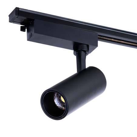 Foco de Carril LED  20W 2000Lm CRI85 4200ºK Lumiastra Monofásico 40.000H  [LUM-ATB060012-B-W]
