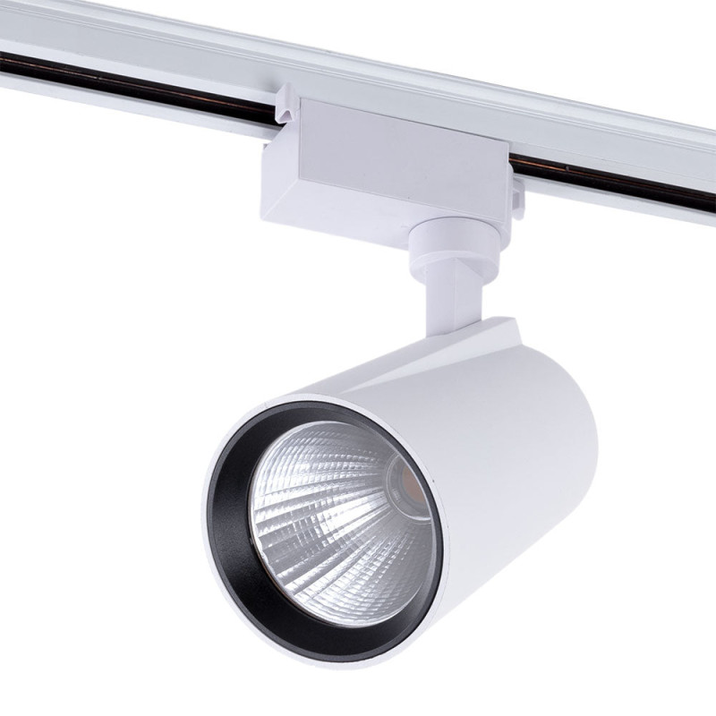 Foco de Carril LED  30W 2700Lm CRI85 4200ºK Lumiastra Monofásico 40.000H  [LUM-ATH070030W-W-W]