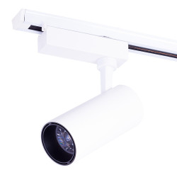 Foco de Carril LED  30W 3000Lm CRI85 4200ºK Lumiastra Monofásico 40.000H  [LUM-ATB095030-W-W]