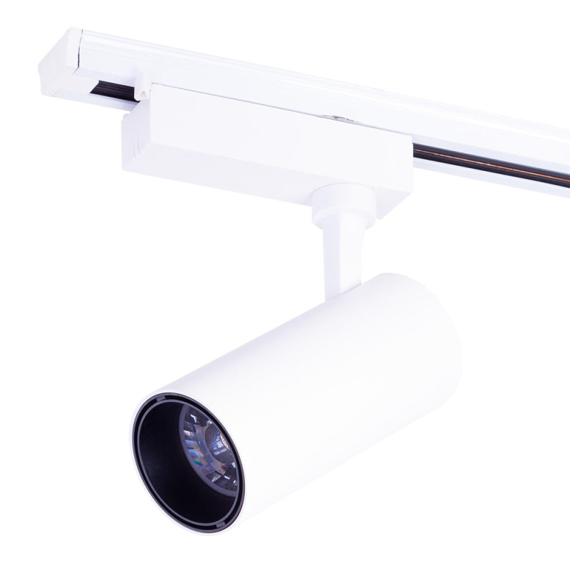 Foco de Carril LED  30W 3000Lm CRI85 4200ºK Lumiastra Monofásico 40.000H  [LUM-ATB095030-W-W]